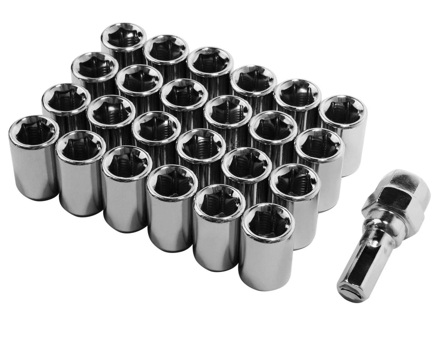 JDM Garage Open End Wheel Nuts Set 12x1.25 ( 6 Stud )