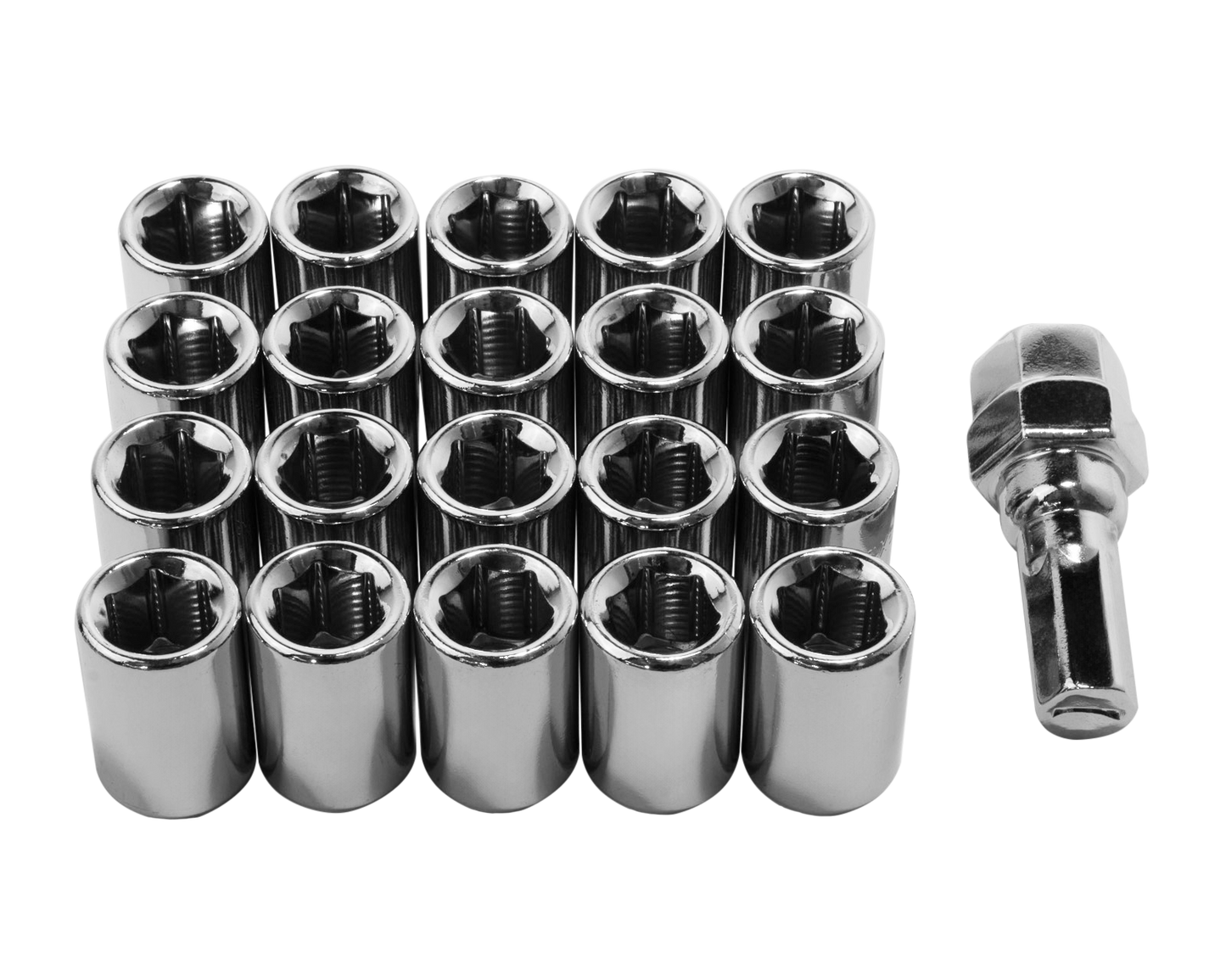 JDM Garage Open End Wheel Nuts Set 12x1.5 ( 5 Stud )