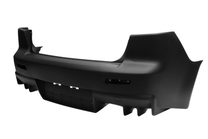 Mitsubishi Lancer 2007+ - EVO X Style Rear Bumper - PU Plastic OEM