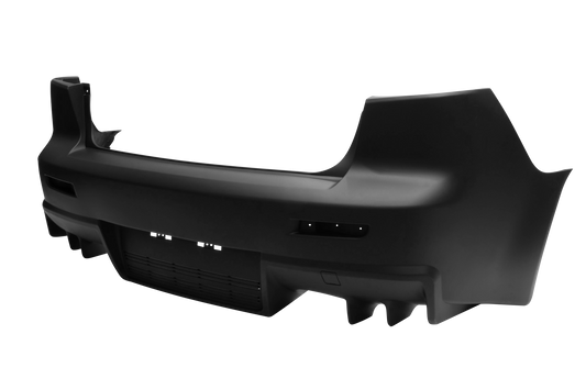 Mitsubishi Lancer 2007+ - EVO X Style Rear Bumper - PU Plastic OEM