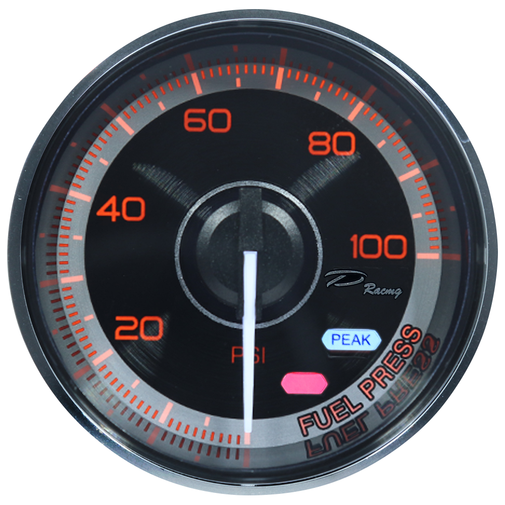 Depo Fuel Pressure Gauge - F1 Series - 60mm