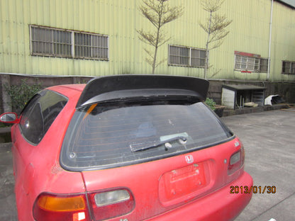 Honda Civic EG Hatchback N1 Style Spoiler - PU Plastic