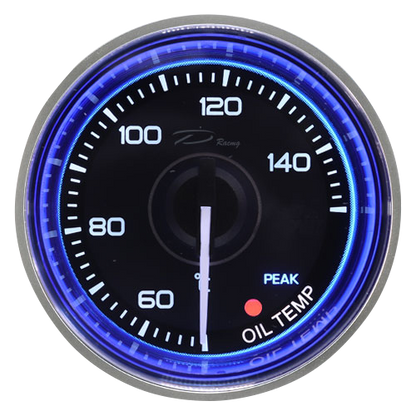 Depo Oil Temperature Gauge (C) - XZ Series - 60mm