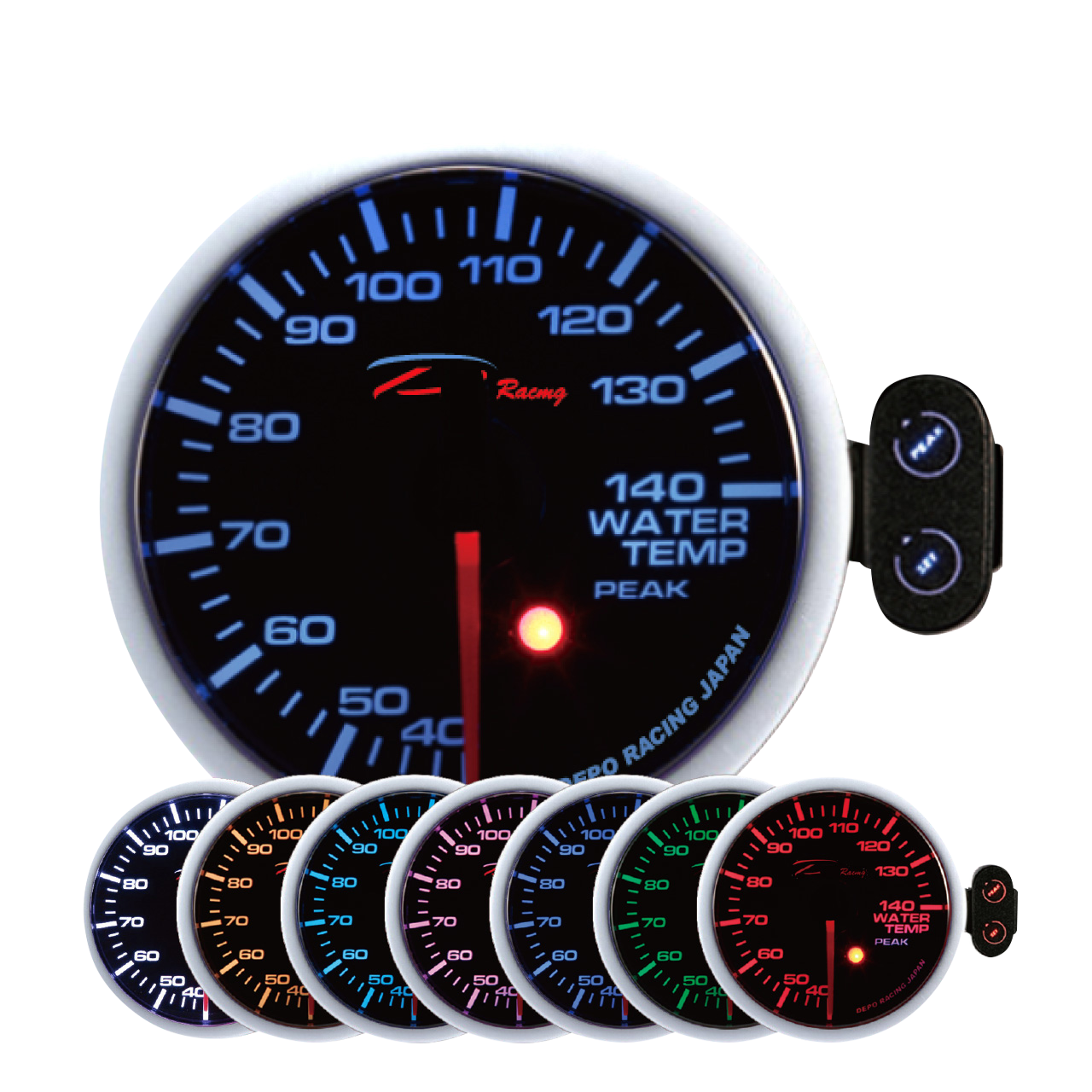 Depo Water Temperature Gauge (C) - PK-SC Series - 52mm