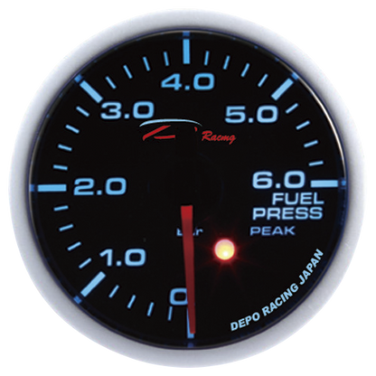 Depo Fuel Pressure Gauge (PSI) - PK-SC Series - 52mm