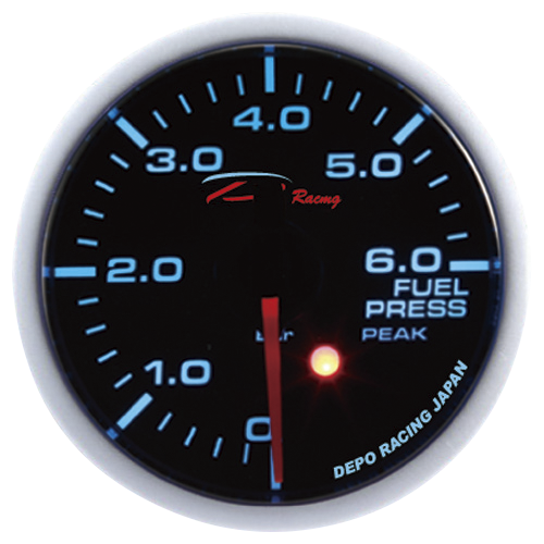 Depo Fuel Pressure Gauge (PSI) - PK-SC Series - 60mm