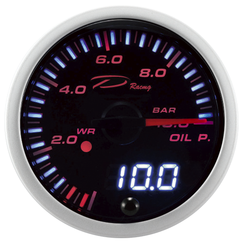 Depo Oil Pressure Gauge (PSI) - SLD Series - 52mm