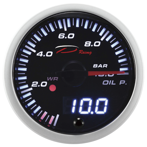 Depo Oil Pressure Gauge (PSI) - SLD Series - 52mm