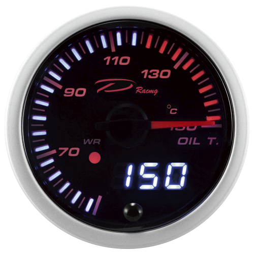 Depo Oil Temperature Gauge (C) - SLD Series - 52mm