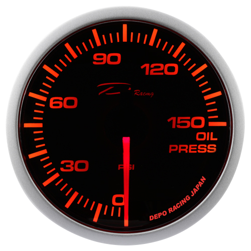 Depo Oil Pressure Gauge - WA Series - 60mm