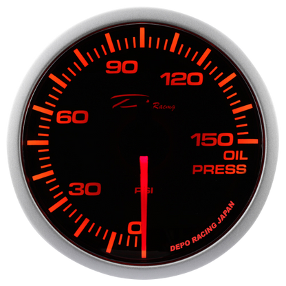 Depo Oil Pressure Gauge - WA Series - 60mm