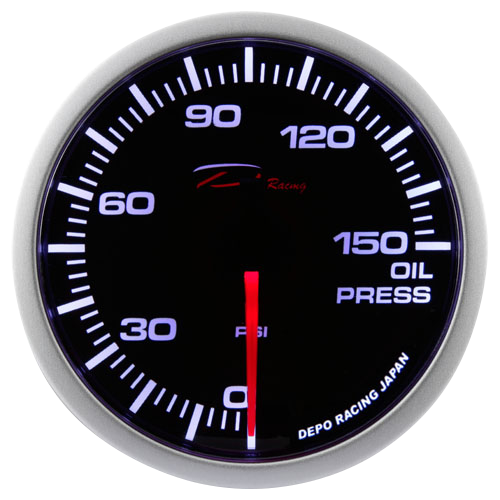 Depo Oil Pressure Gauge - WA Series - 60mm