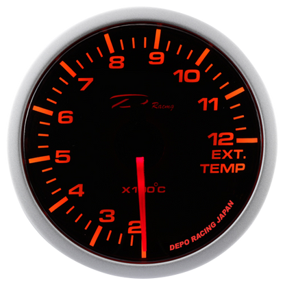 Depo Exhaust Temperature Gauge - WA Series - 60mm