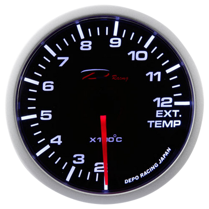 Depo Exhaust Temperature Gauge - WA Series - 60mm